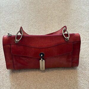 Charles David Pink Leather Satchel